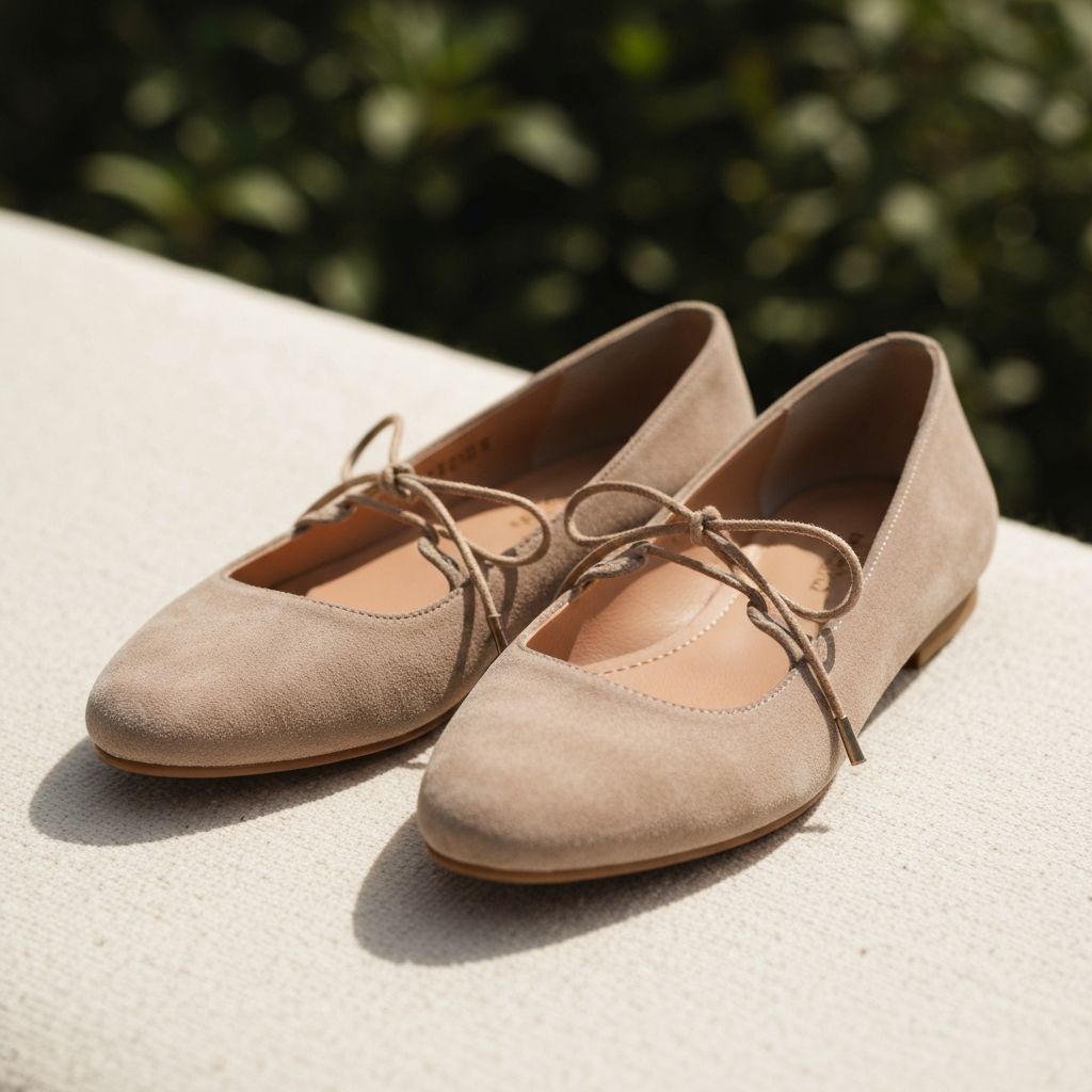 The Range: Suede Flats for Fall